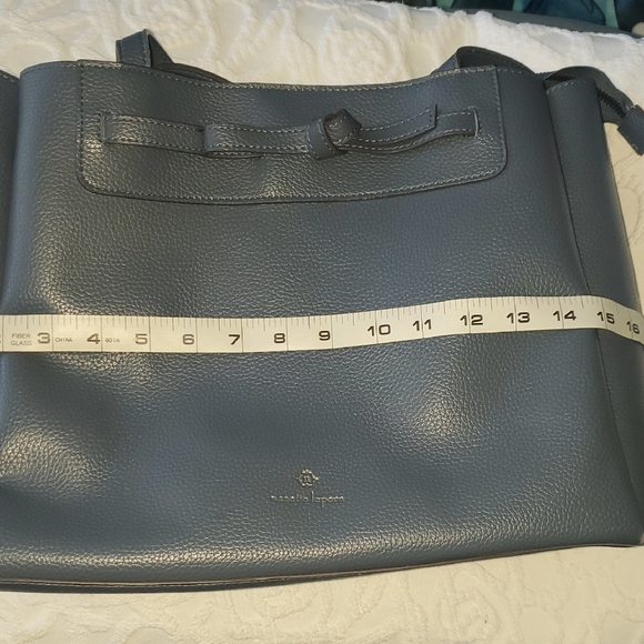 Nanette Lepore Slate Blue Tote Bag - Picture 10 of 13
